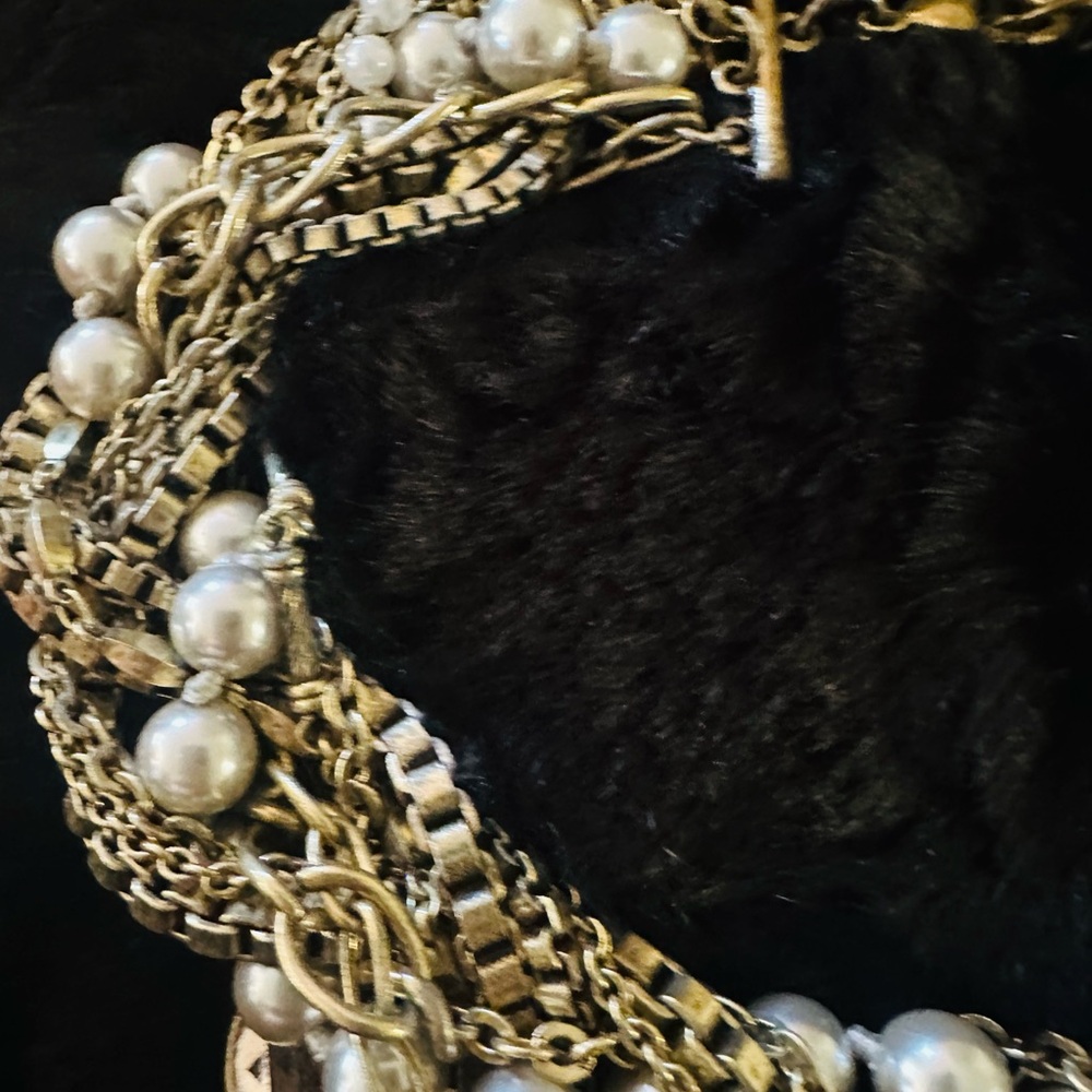 Chloe + Isabel Gold Cream Filigree Necklace - Picture 5 of 6